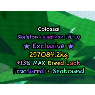 Colossal Skeleton Leviathan Catch And Tame
