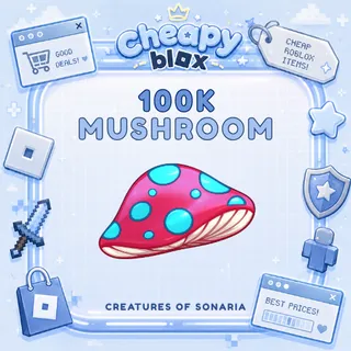 Creatures of Sonaria 100K Mushroom