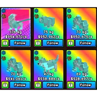 Build a Zoo 900k/s+ Pets x6