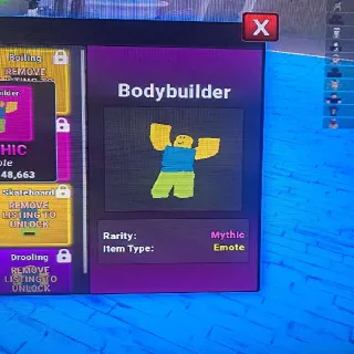 Bodybuilder Basketball L