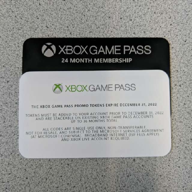 xbox game pass gift card code