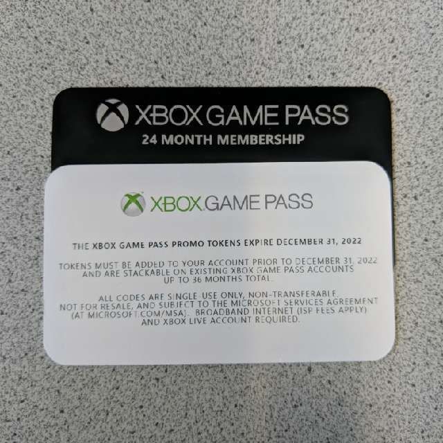 game pass code xbox