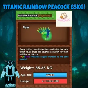 TITANIC PEACOCK 85KG