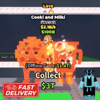 Cooki and Milki Lava 2.1B/s