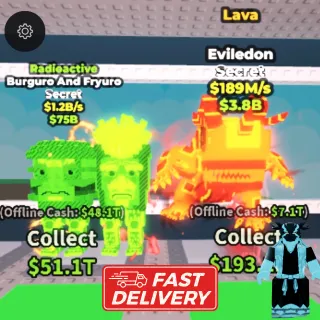 BUNDLE Burguro and Eviledon