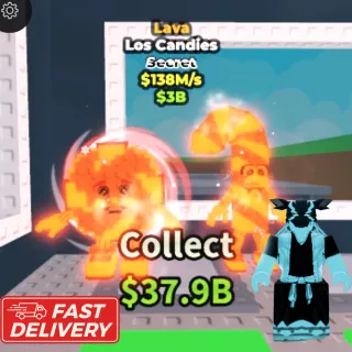 LOS CANDIES LAVA 138M/s