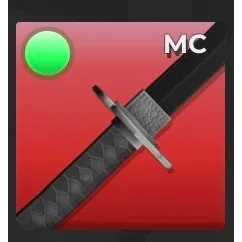 Sniper Duels | Katana | Blacksteel | Mint Condition