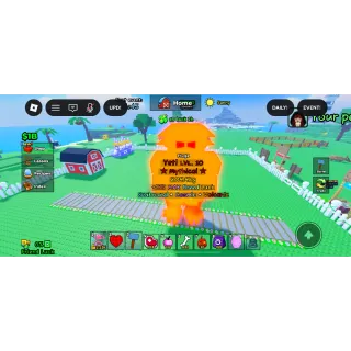 Catch and Tame | Huge Yeti (SEABOUND, COSMIC & VOLCANIC MUTATION) Lvl 10 | (Roblox)