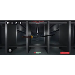 Sniper Duels | Katana | Shogun | Knife (Skin Case #1) | Mint Condition