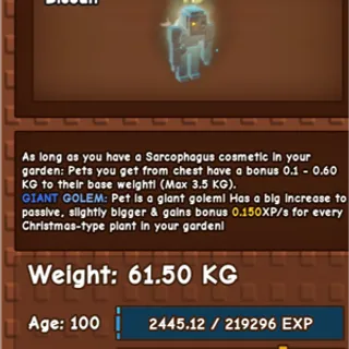 Ghostly mummy