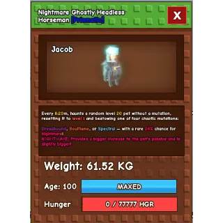 Ghostly Headless Horseman