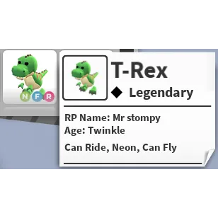 NFR T-REX / TREX - ADOPT ME / ADOPT ME!