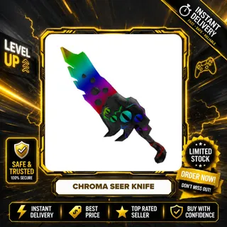CHROMA SEER KNIFE - MURDER MYSTERY 2 / MM2