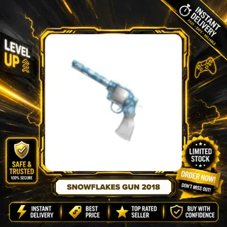 2x SNOWFLAKES GUN 2018 - MURDER MYSTERY 2 / MM2