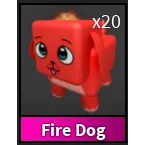 FIRE DOG - MURDER MYSTERY 2 / MM2