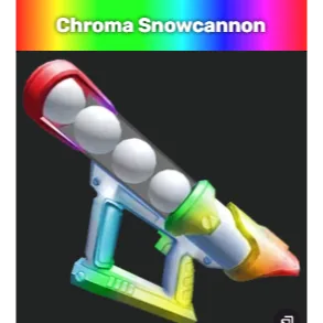 CHROMA SNOWCANNON  / CHROMA SNOW CANNON - MURDER MYSTERY 2 / MM2