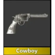 2x COWBOY GUN - MURDER MYSTERY 2 / MM2