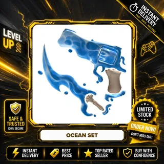 OCEAN SET (WAVES + OCEAN) - MURDER MYSTERY 2 / MM2