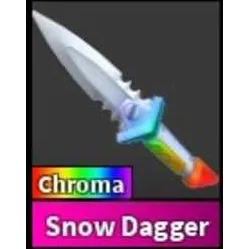  CHROMA SNOWDAGGER / CHROMA SNOW DAGGER - MURDER MYSTERY 2 / MM2