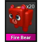 FIRE BEAR - MURDER MYSTERY 2 / MM2