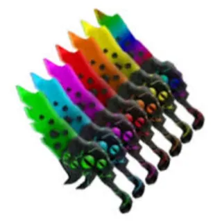 Full Colored Seer Set (Blue, orange, purple, red, green, yellow, chroma) - MURDER MYSTERY 2 - MM2