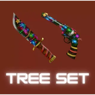 TREE SET 2015 (GUN AND KNIFE) - MURDER MYSTERY 2 / MM2