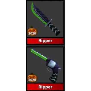 RIPPER SET 2020 (GUN AND KNIFE) - MURDER MYSTERY 2 / MM2