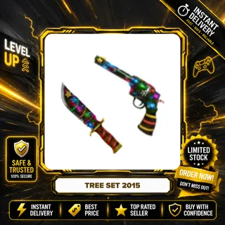 TREE SET 2015 (TREE GUN + TREE KNIFE) - MURDER MYSTERY 2 / MM2