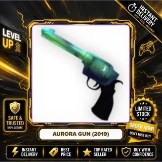 2x AURORA GUN (2019) - MURDER MYSTERY 2 / MM2