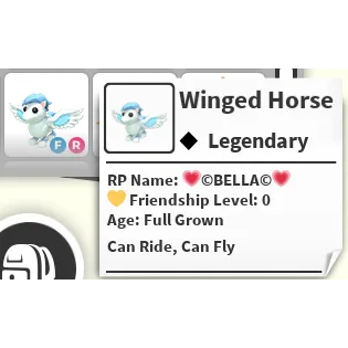 FR WINGED HORSE - ADOPT ME / ADOPT ME!