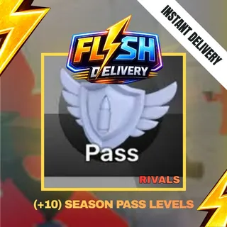  +10 SEASON PASS LEVELS / PLUS 10 SEASON PASS LEVELS- RIVALS 999R