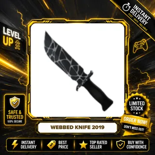 2x WEBBED KNIFE 2019 - MURDER MYSTERY 2 / MM2