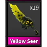 YELLOW SEER KNIFE - MURDER MYSTERY 2 / MM2