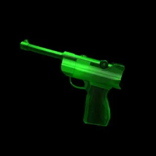 GREEN LUGER GUN - MURDER MYSTERY 2 / MM2