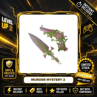 BLOOM SET / FLORA SET (BLOOM KNIFE + FLORA GUN) - MURDER MYSTERY 2 / MM2