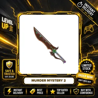 CHROMA GINGERBLADE KNIFE - MURDER MYSTERY 2 / MM2