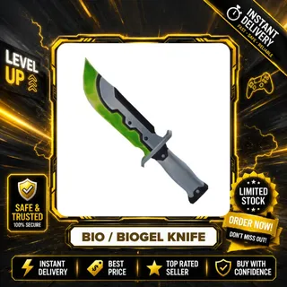 2x BIO / BIOGEL KNIFE - MURDER MYSTERY 2 / MM2