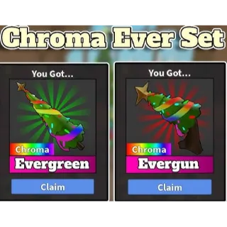 CHROMA EVERGREEN SET / CHROMA EVERSET - MURDER MYSTERY 2 / MM2