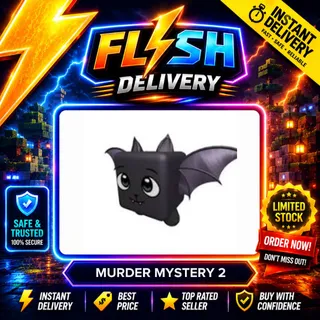 2x BAT PET - MURDER MYSTERY 2 / MM2