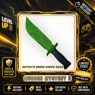 2x WITCH'S BREW KNIFE 2024 - MURDER MYSTERY 2 / MM2