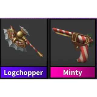 Logchopper Set (Logchopper + Minty) - MURDER MYSTERY 2 - MM2