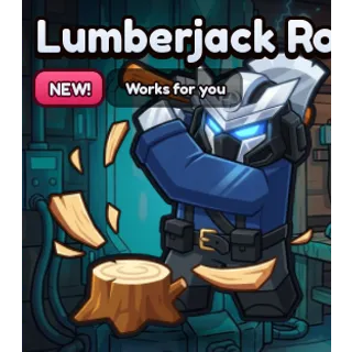 LUMBERJACK BOT FOREVER - CHOP A FOREST 400R