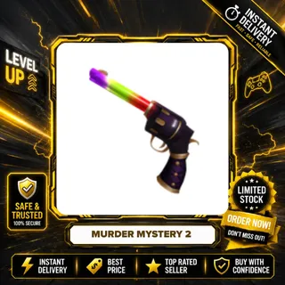 2x CHROMATIC GUN - MURDER MYSTERY 2 / MM2