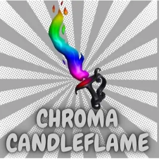 Chroma Candleflame Knife - MURDER MYSTERY 2 - MM2