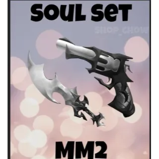 Soul Set (Spirit + soul) - MURDER MYSTERY 2 - MM2