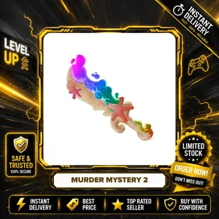 CHROMA BEACHY KNIFE - MURDER MYSTERY 2 / MM2