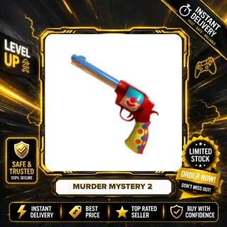 2x CLOWN GUN - MURDER MYSTERY 2 / MM2