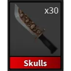 SKULLS KNIFE (2019) - MURDER MYSTERY 2 / MM2