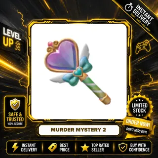 CHROMA HEART WAND KNIFE / CHROMA HEARTWAND KNIFE - MURDER MYSTERY 2 / MM2