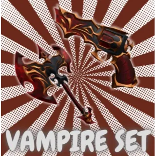 Vampire Set (Vampire's Axe + Vampire's Gun) - MURDER MYSTERY 2 - MM2